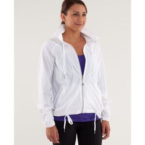 Lululemon Transition Jacket White Size 4